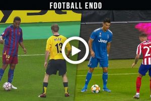 (Video) Watch Ronaldinho & Cristiano Ronaldo COPY Each Other