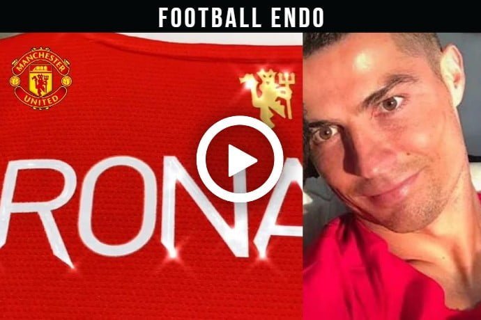 Video: Man Utd reveals video of Ronaldo shirt