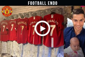 Video: Ronaldo emotional response to Manchester Utd transfer announcement