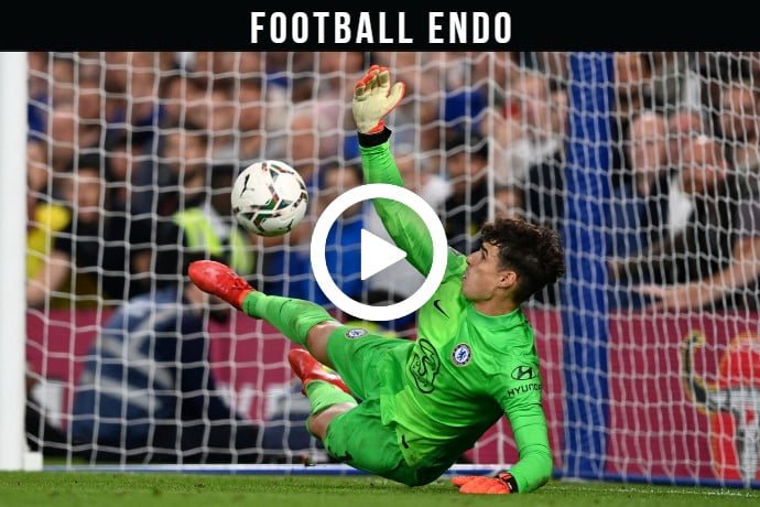 Video: Kepa Arrizabalaga Amazing Save in the Penalty Shootout | Chelsea 4-3 Aston Villa