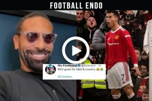 Video: Football World Reacts To Cristiano Ronaldo’s Amazing Two Goals For Manchester United Vs Arsenal