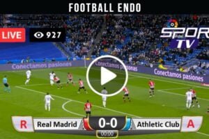 Livestream: Real Madrid Vs Athletic Club