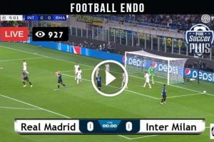 Champions League: Real Madrid vs Inter Milan Live