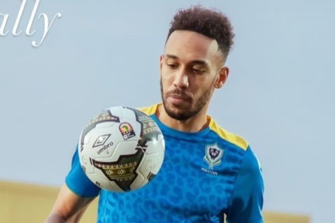 Aubameyang is back after missing Gabon’s opening match of the tournament