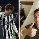 Following a knee injury, Federico Chiesa will not play for the Bianconeri this season