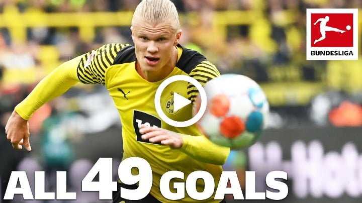 Video: Erling Haaland - 49 Goals in Only 49 Games