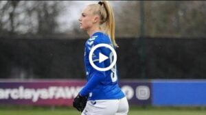 Video: Alisha Lehmann vs Man City Match