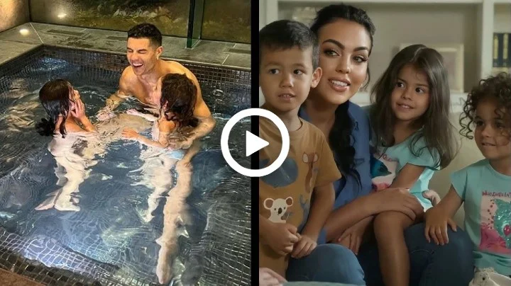 Video: Georgina Rodriguez & Cristiano Ronaldo - Happiness & Love Moments with children