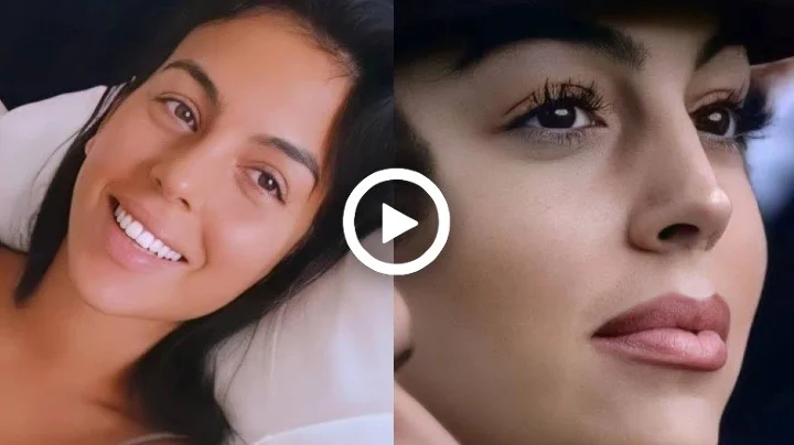 Video: Stunning Georgina Rodriguez with or without makeup in the morning