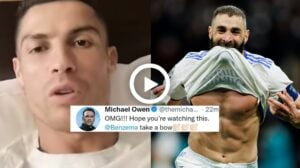 Video: Football World Reacts To Karim Benzema’s Amazing Hattrick As Real Madrid Knock Out PSG