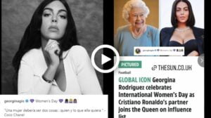 Video: Georgina joins the Queen on influence list [International Women’s Day]