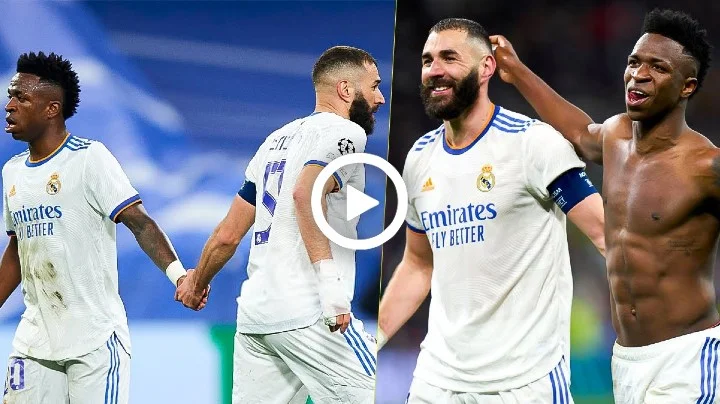 Video: Vinicius Junior & Benzema Destroying Everyone 2022