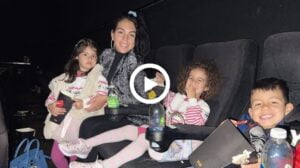 Video: First cinema for children of Cristiano Ronaldo & Georgina Rodriguez