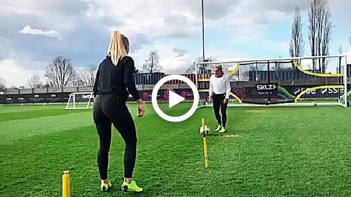 Video: How Alisha Lehmann Trains to be The Best