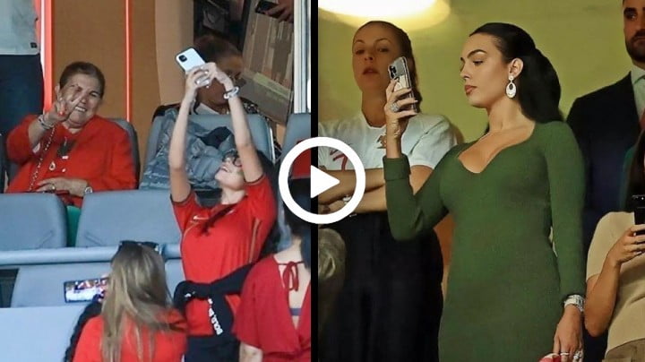 Video: Georgina, Katia & Maria Dolores Aveiro • Portugal vs Spain (27/09/22)