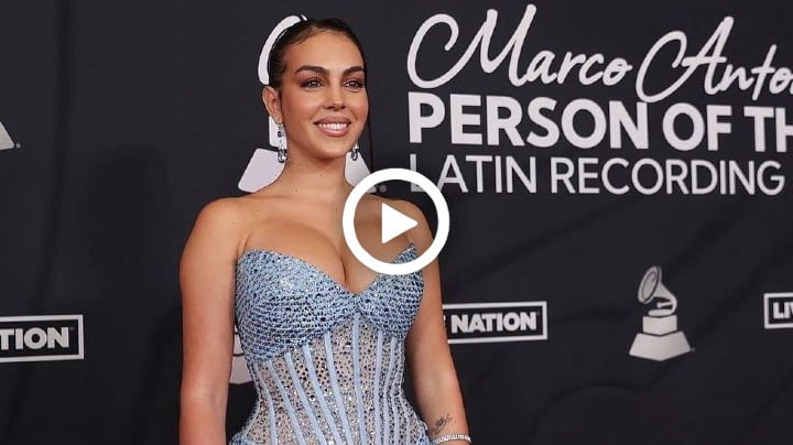 Video: Georgina Rodriguez in Las Vegas • Person of the year 2022 Ceremony