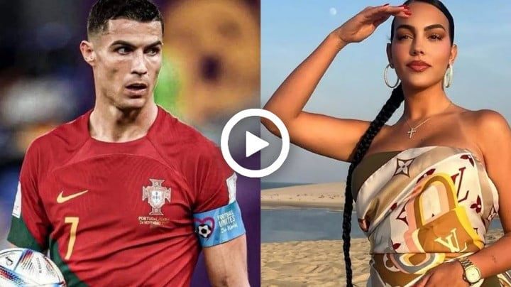 Video Cristiano Ronaldo Girlfriend Georgina Rodriguez Wears £16m Of Jewellery As She Shows Off 