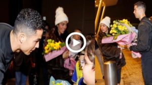 Video: Georgina Rodriguez and Cristiano Ronaldo, exclusive images of the welcome in Saudi Arabia