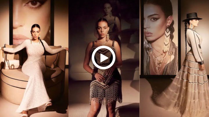 Video: Georgina Rodriguez becomes the International brand ambassador for Elisabetta Franchi