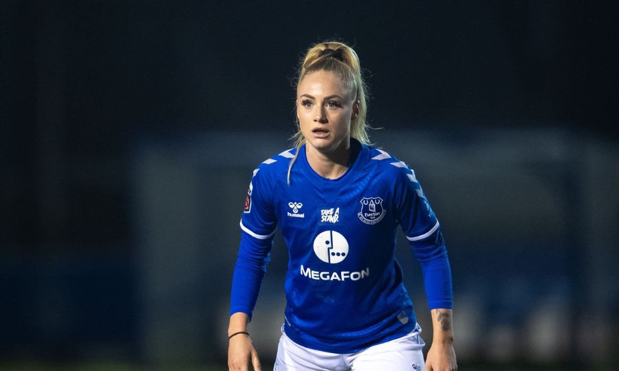 Alisha Lehmann joined Everton on a loan from West Ham United