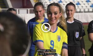 Video: Kosovare Asllani empowers young girls in Kosovo to realize their dreams