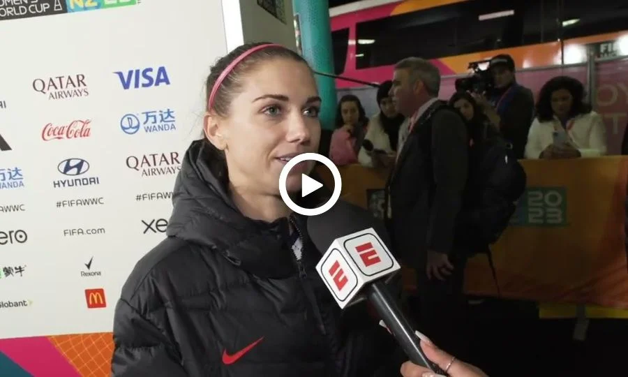 Video: Alex Morgan 'Not Planning' Retirement After World Cup Exit