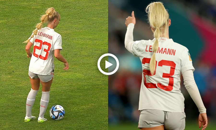 Video: Alisha Lehmann vs Morocco 2023