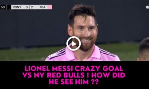 Video: Lionel Messi Crazy Goal vs NY Red Bulls ! HOW did he see him ??