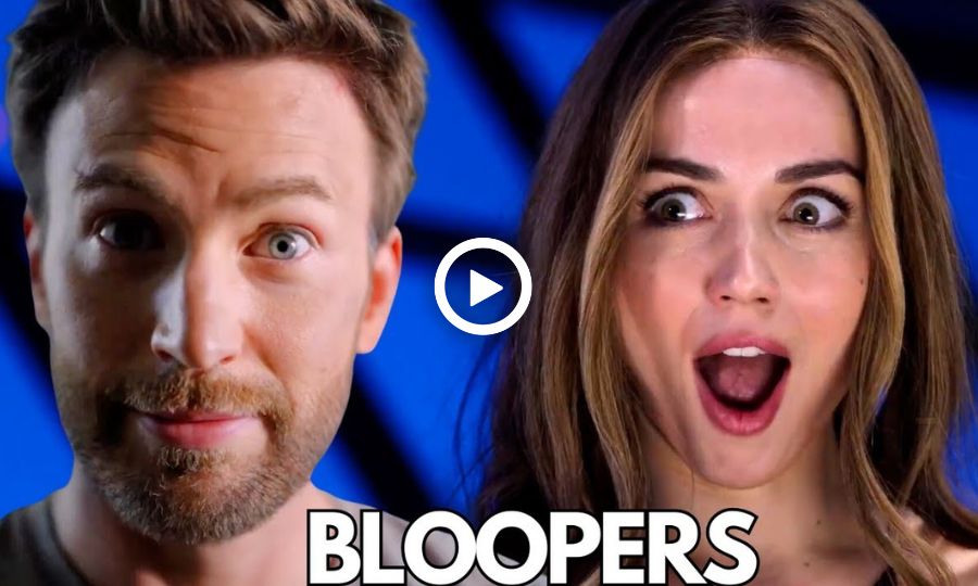 Ana de Armas's Film Ghosted (2023) Bloopers and Gag Reel
