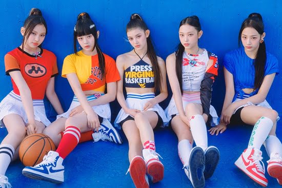 NewJeans girl group from korea Super Shy