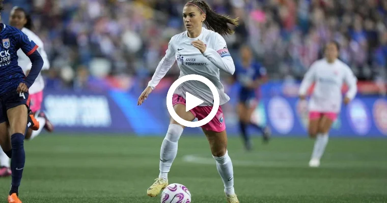 Video: Alex Morgan was FRUSTRATED vs Ol Reign HD 2023