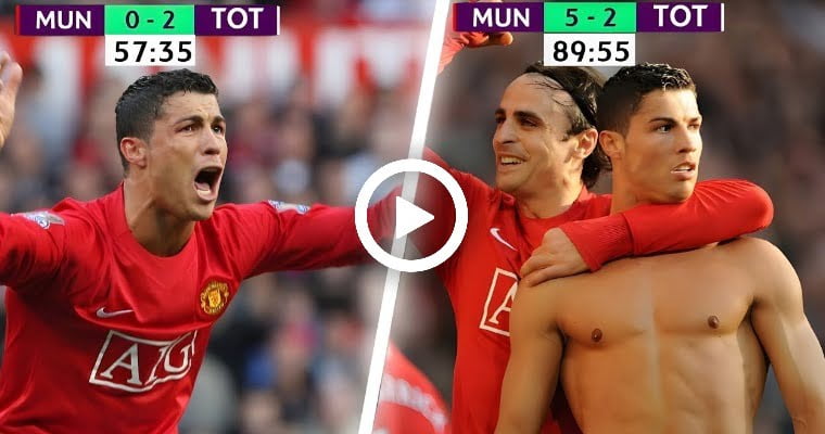 The Day Cristiano Ronaldo Saved Manchester United & Alex Ferguson From An Embarrassing Defeat