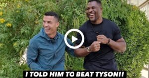 Video Cristiano Ronaldo vs Francis Ngannou