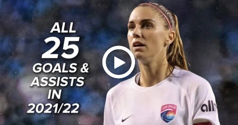 Video: Alex Morgan All 25 Goals & Assists