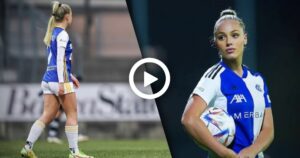 Video: Ana Markovic Performance Against FC Thusis / Cazis | Scored A Goal In 2nd Half