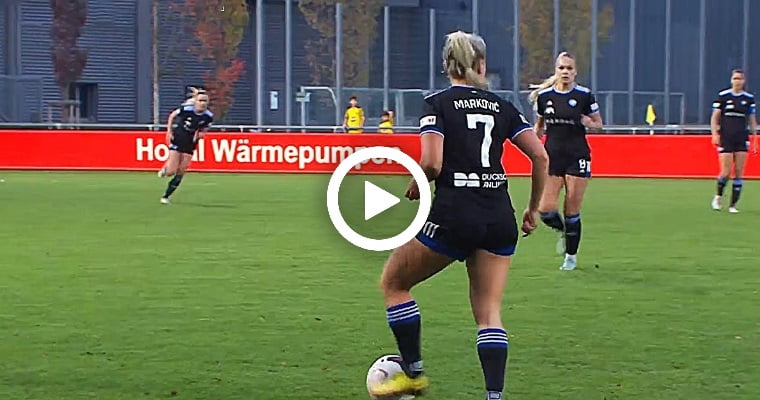 Video: Ana Markovic's Performance against St. Gallen