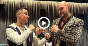 Video: Cristiano Ronaldo Meets Tyson Fury