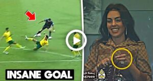 Video: Cristiano Ronaldo’s Insane Long Shot Goal & Georgina Reaction on It