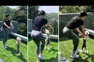 Video: Georgina Rodriguez Ronaldo Dance With Family Dog