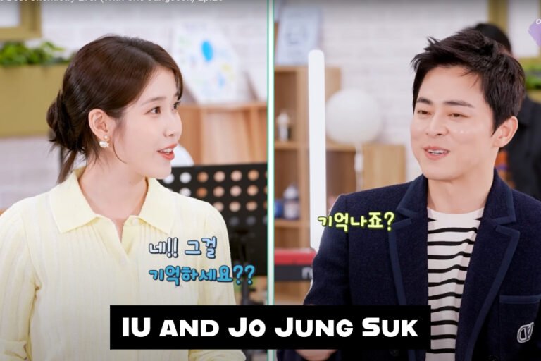 Iu and Jo Jung Suk Had a Heartwarming Reunion on “IU’s Palette”