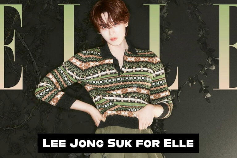 Lee Jong Suk Featured in Elle Korea’s August Issue